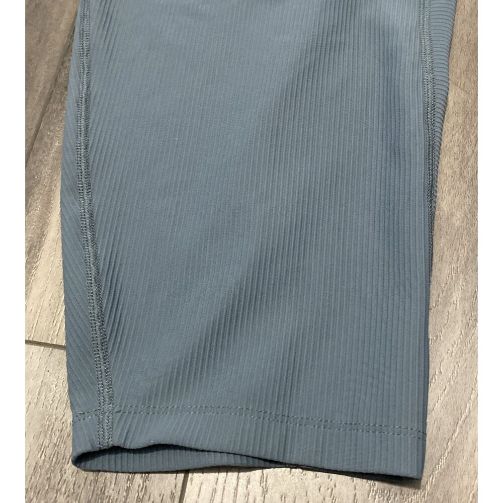 Old Navy Active Powersoft Leggings Womens 4X Green Dark Ivy Ribbed High Rise - Picture 5 of 7